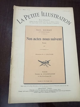 La petite Illustration N° 316. Nos actes nous suivent IV. undefined
