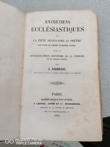 Entretiens Ecclésiastiques