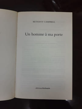 Un homme à ma porte. Bethany Campbell