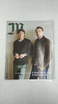 M. Le magazine du Monde N°412 9 aolt 2019 - Brad Pitt et Leonardo DiCaprio ll était deux fois à Hollywood. undefined