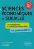 Sciences Économiques et Sociales les Mécanismes et Notions Incontournables Concours Post-Bac. Dugand Marie-Charlotte  Levrault Vincent  Reynaud Rémy