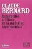 Introduction a l etude de la medecine experimentale. Claude Bernard