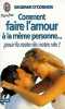 Comment faire l'amour a la meme personne...pour le reste de votre vie. O'Connor Dagmar