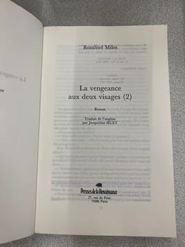 La Vengeance aux deux visages tome 2. Rosalind Miles