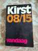 Kirst 08/15 vandaag. 
