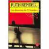 Les Desarrois Du Professeur Sanders. Rendell Ruth