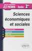 Sciences économiques et sociales en 25 fiches - Seconde: Tout le programme en 25 fiches (Tout le programme en fiches). Rouge-Pullon Cyrille