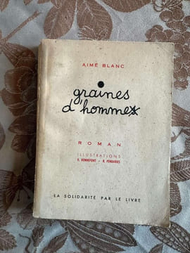 Graines d'hommes ou au feu de noz douze ans. AIME BLANC