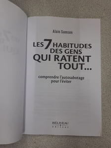 Les 7 habitudes des gens qui ratent tout