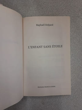 L'Enfant sans étoile. Raphael Delpard