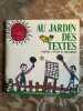 Au jardin des textes. 