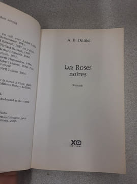 Les roses noires. A. B. Daniel