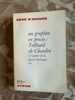 Un prophète en procés tome 2 / teilhard de chardin et l'avenir de la pensée chretienne. Rene D'ouince