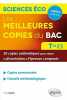 Les meilleures copies du bac - Sciences économiques et sociales - terminale ES - 20 copies authentiques pour réussir la dissertation et l'épreuve ...