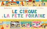 Mini-panoramas : Le cirque et la fête foraine: 2 frises à compléter avec des gommettes et 6 sujets à colorier. Géraldine Cosneau