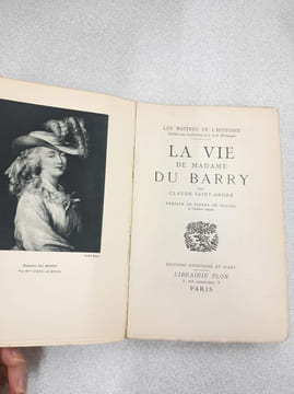 La Vie de Madame du Barry. Claude Saint-André