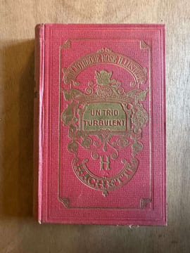 Un trio turbulent - bibliothèque rose illustrée (illustré par Pécoud). GYP