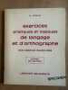 Exercices pratiques de langage et d'orthographe - cours élémentaire deuxième année. M. Pedoja