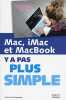 Mac iMac et MacBook Y a pas plus simple. DURAND-DEGRANGES Paul