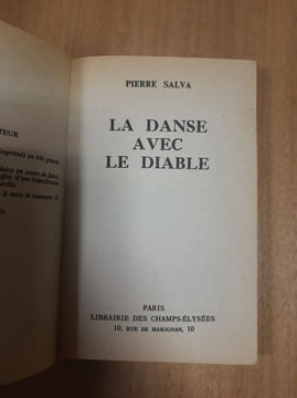 La danse avec le diable. Pierre Salva