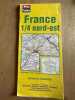 France 1/4 nord-est. 