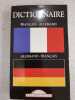Dicionário francais allemand. alemand francais. 