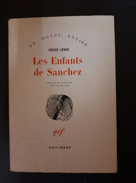 Les Enfants de Sanchez. Oscar Lewis