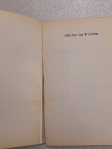 L'héritier des tremaine