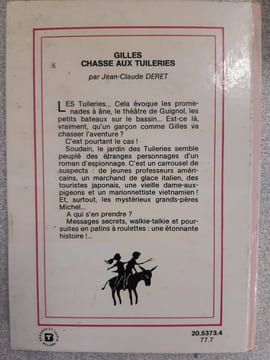 Gilles Chasse Aux Tuileries. DERET Jean-Claud