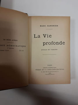 La Vie Profonde : éveils et visions. undefined