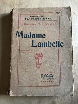 Madame lambelle. Gustave Toudouze