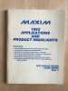 MAXIM 1992 applications and product highlights. 