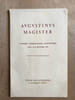 Avgvstinvs magister congr&egrave;s international augustinien paris 21-24 septembre 1954. 
