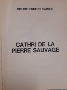 Cathri de la pierre sauvage