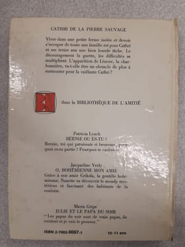 Cathri de la pierre sauvage. VERLY JACQUELINE