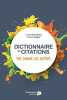 Dictionnaire de citations pas comme les autres. 