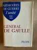 Mémoires de guerre 2 l'unité 1942-1944. Charles De Gaulle