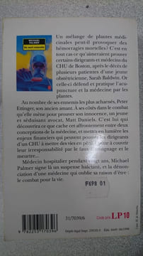 De mort naturelle. Michael Palmer