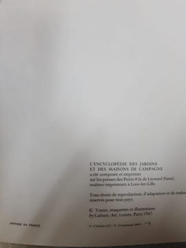 L'encyclopédie des jardins et des maisons de campagne. undefined