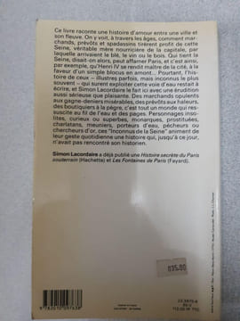 Les inconnus de la Seine : Paris. Lacordaire Simon