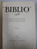 Biblio 1938 (volume V). 
