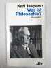 Was ist Philosophie? Ein Lesebuch. Karl Jaspers