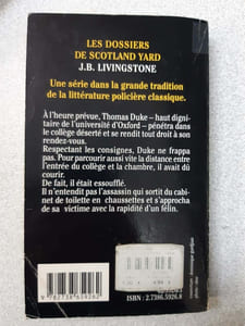 Crime à Oxford