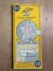 Pneu michelin Carte au 200 000 ème 1cm pour 2km n°83. 