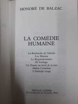 La Recherche de l'absolu Les Marana Le Réquisitionnaire El Verdugo Un Drame au bord de la mer Maître Cornelius L'Auberge Rouge (La Comédie humaine .). ...