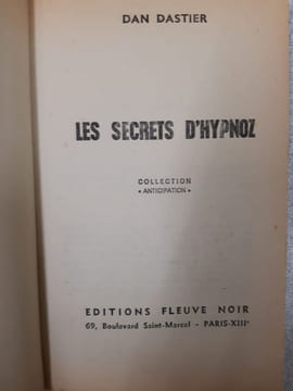 Les secrets d'hypnoz. DAN DASTIER