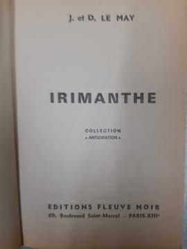Irimanthe. Lemay j. & d