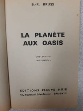 La planète aux oasis. Bruss B R