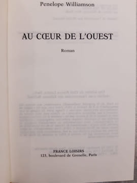 Au coeur de l'ouest. Penelope Williamson