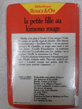 Petite fille kimono rouge. Kay Haugaard